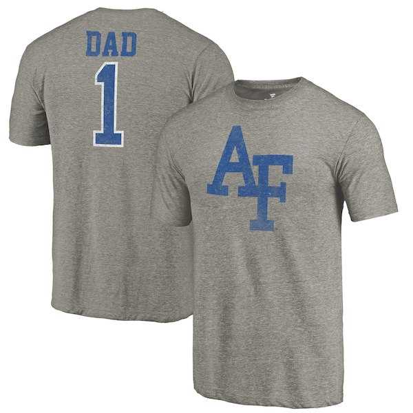 Air Force Falcons Fanatics Branded Gray Greatest Dad Tri Blend T-Shirt,We sell and wholesale Air Force Falcons Fanatics Branded Gray Greatest Dad Tri Blend T-Shirt on line form chian!